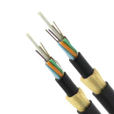 FRP Strength 24 Core ADSS Optical Fiber Cable All Dielectric Fiber Optic Cable
