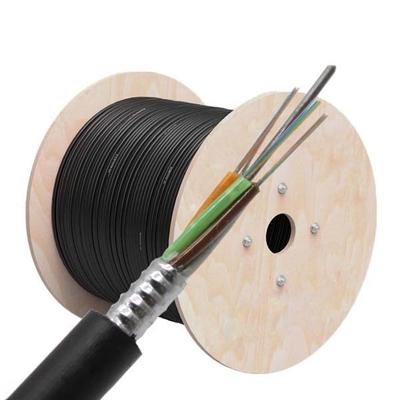 G652D / G657A1 Grade Outdoor Fiber Optic Cable GYTA Stranded Loose Tube