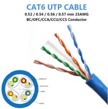 99.99% 100 Ft Cat5e Ethernet Cable Oxygen Free UTP Cat5e 4pr 24awg Network Cable